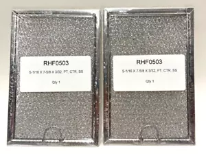 Paquete de 2 filtros de microondas para Frigidaire 5304464105 5304517871 PS12585760 - Imagen 1 de 3