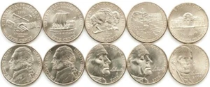 USA set 5 monete 2004-2006 5 centesimi Wild West UNC (#1090) - Foto 1 di 1