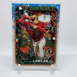 2024 Topps Holiday #H166 Jordan Lawlar - Picture 1 of 2