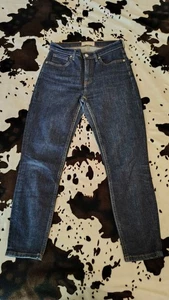 Everlane Damen 27 Ankle Blue Jeans Skinny Mid Rise Med Wash - Bild 1 von 7
