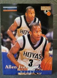 1996 Score Board Rookies #81 Allen Iverson Georgetown Hoyas - Picture 1 of 2