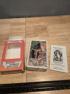 NOS Hanson-Roberts COMPLETE 78 Card Tarot Deck Vintage 1984 SEALED - Picture 1 of 6