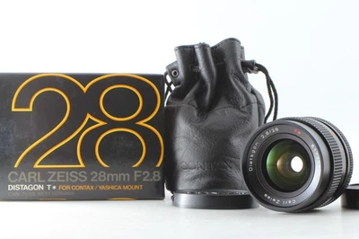 [Near MINT]  Contax Carl Zeiss Distagon T* 28mm f/2.8  CY mount From JAPAN - Image 1 of 4