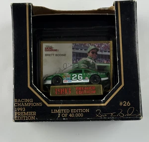 Racing Champions 1993 Premier Edition #26 Tavola Bodine 1:64 Nuova con scatola - Foto 1 di 7