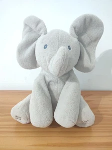 GUND Baby Animated Flappy the Elephant Stuffed Animal Plush, Grey Soft Toy 12" - Picture 1 of 11