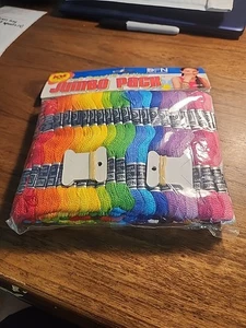 Craft Thread Jumbo Pack 9.9yd 105/Pkg Assorted Colors - Picture 1 of 4