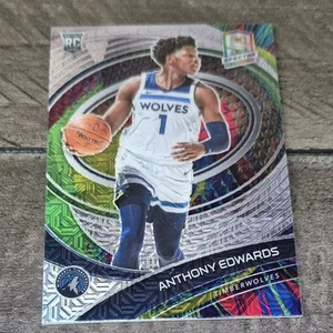 Anthony Edwards 2020 Panini Spectra Meta Prizm Variation RC 1/25 Jersey # Number - Picture 1 of 4