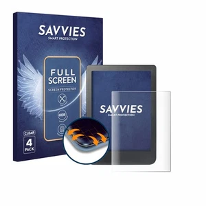 4x Full-Screen Schutz Folie für Kobo Clara HD (6") / BW / Colour 3D Display - Bild 1 von 7