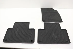 2016 - 2025 VOLVO XC90 FLOOR INTERIOR RUBBER COVER MAT SET OF 3 OEM 32261601 - Picture 1 of 23