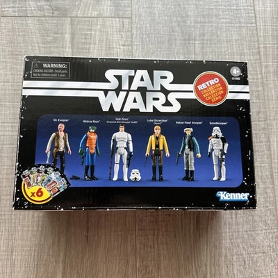 Star Wars Retro Collection New Hope 6 Figure Set - Image 1 of 4