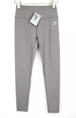 Gymshark Rêveuse Leggings Femmes S Ardoise Gris Logo Vêtements de Sport Fitness - Photo 1/4