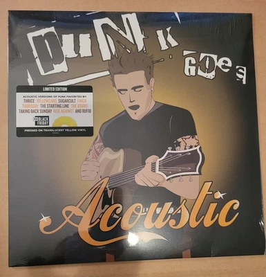 Punk Goes Acoustic RSD 2025 Exclusive LP Translucent Yellow Vinyl Black Friday  - Image 1 of 2