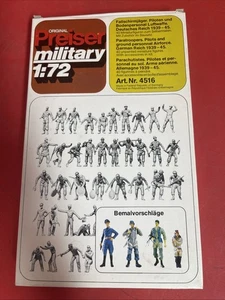 Preiser Military 1:72 4516 Reich Alemán 1935-45 Paracaidistas Pilotos Tripulación de Tierra - Imagen 1 de 7