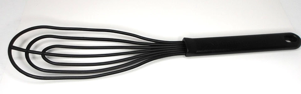 Calphalon плоский венчик, нейлон, термостойкий до 400 F, черный, 13 дюймов - Изображение 1 из 4