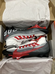 Nike Vapor Edge Pro 360 Stollen DV0778-002 schwarz/rot/weiß Herren Größe 16 -neu ohne Karton- - Bild 1 von 4