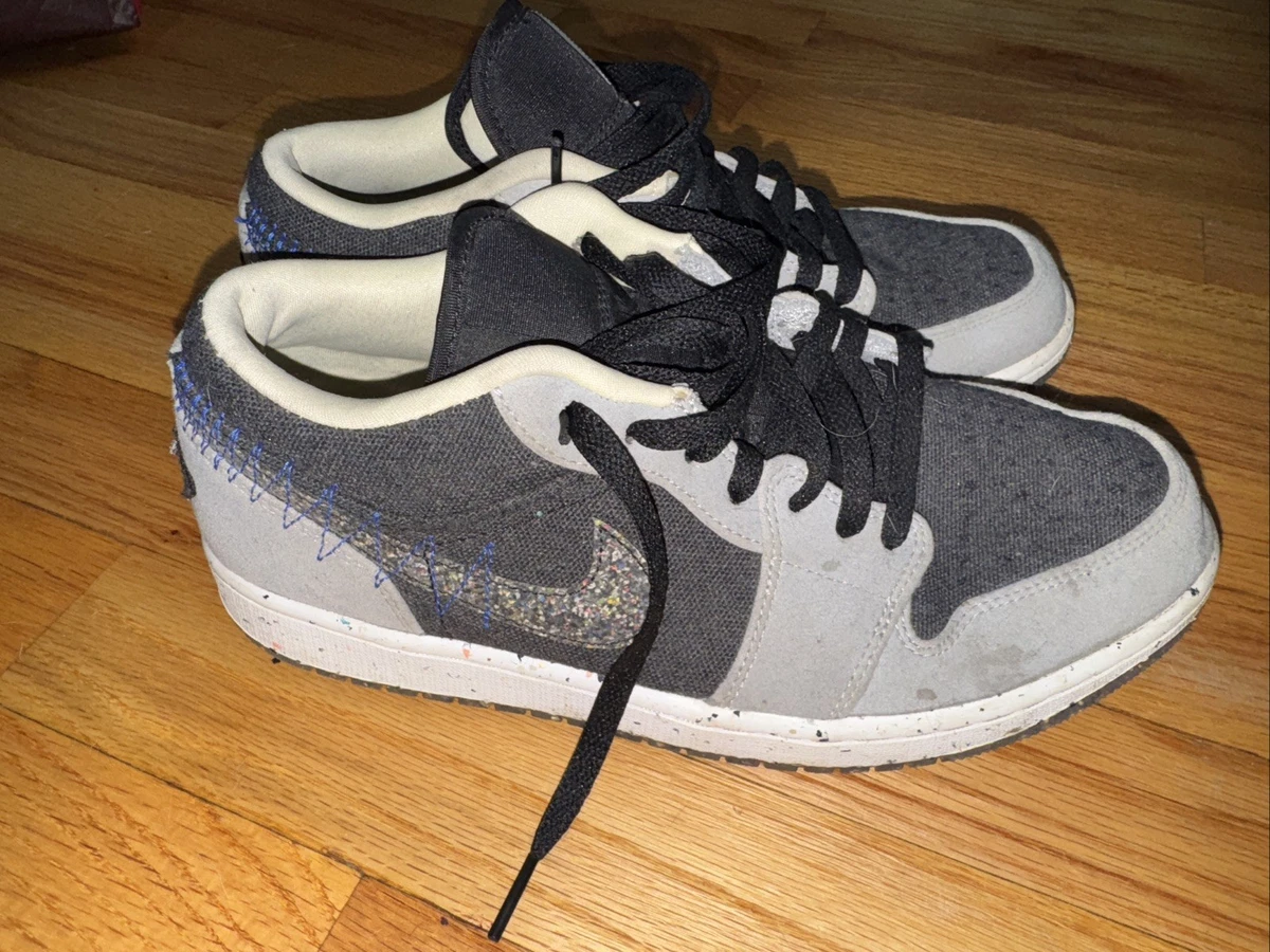 Jordan 1 Low Crater - Black for Sale | Authenticity Guaranteed | eBay