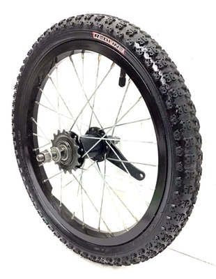 REDLINE 16" Bicycle Rear ALLOY Wheel Coaster Brake and 1.75" Tire Kids Bike #K14 - Image 1 of 4
