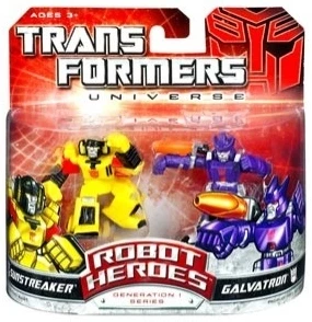 Hasbro Transformers Universe: Robot Heroes Sunstreaker & Galvatron 2-Pack Action Figure