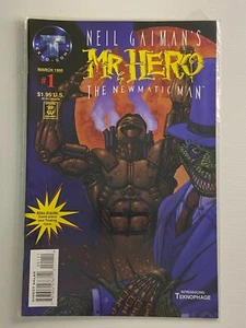 Direct Edition of Neil Gaiman’s Mr. Hero: The Newmatic Man #1 by Tekno Comix - Picture 1 of 2