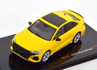Audi Rs3 Limousine 2022 Gialla Ixo Moc332 1:43 Rs 3 Sedan Metallo 8Y - Immagine 1 di 3