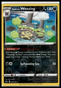 SWSH06: Chilling Reign #096/198 Galarian Weezing - Bild 1 von 2