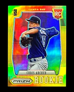 1er AÑO - 2012 Panini Prizm Gold /10 - Prizm Gold #04/10 - Chris Archer #188 - Imagen 1 de 4