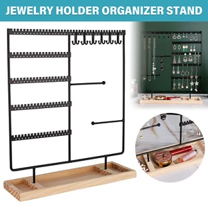 Jewelry Display Rack Earrings Organizer Stand for Jewelry Hangers Storage Holder - Picture 1 of 6