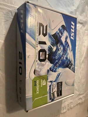 MSI NVIDIA GeForce 210 1GB DDR3 PCI Express Read Description ❗️Video Card - Image 1 of 4