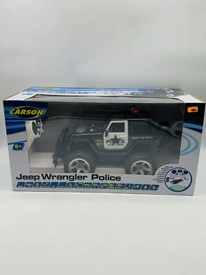 Carson RC Jeep Wrangler Police Ferngesteuert Auto Gelände Polizei  -  NEU & OVP - Bild 1 von 3