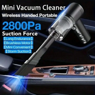 Powerful Car Vacuum Cleaner Wet/Dry Cordless Strong Suction Handheld Cleaning UK - Image 1 of 4