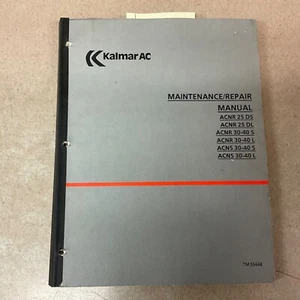 Kalmar AC ACNR25/30/40 ACNS30-40 SERVICE REPAIR MANUAL REACH TRUCK pn TM-5566B - Picture 1 of 8