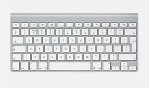 Apple A1314 Wireless Keyboard MC184LL/A British English - White / Silver - Picture 1 of 1