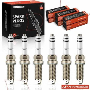 6Pcs Iridium & Platinum Spark Plugs for Mercedes-Benz C300 W204 E300 W212 E400 - Picture 1 of 12