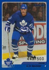 2003-04 Topps O-PEE-CHEE BLUE #252 DOUG GILMOUR - x/500 - Toronto Maple Leafs