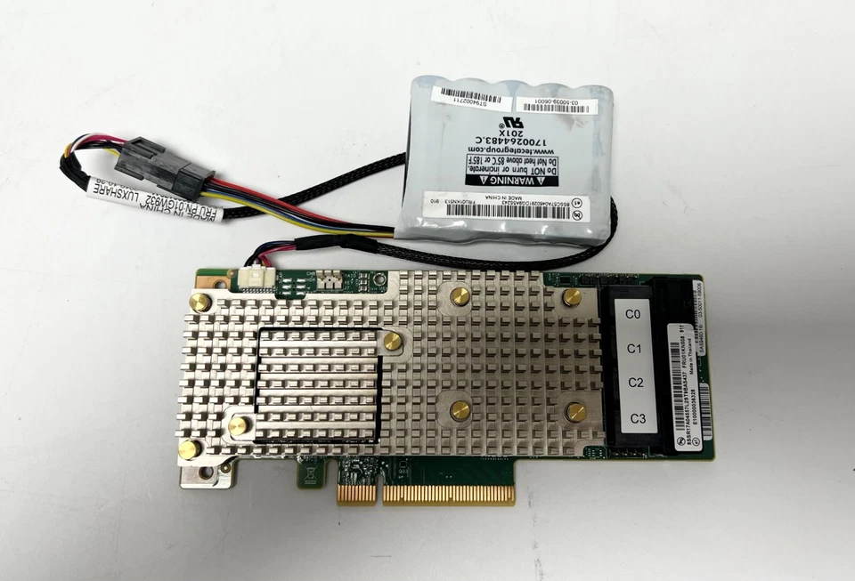 Lenovo ThinkSystem 930-16i 4GB Flash PCIe 12Gb Raid Controller - No Bracket - Image 1 of 2