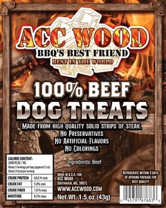 Dog Beef Jerky Treats 100% Beef Dog Treats - Picture 1 of 4
