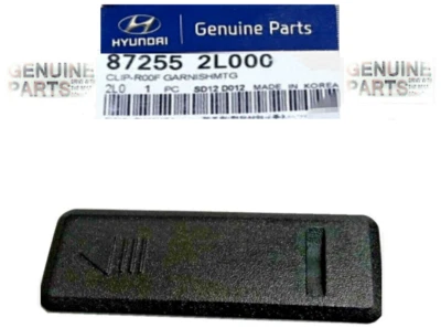 1 peça tampa clipe moldura rack trilho de água teto superior enfeite Hyundai Elantra 2011-16 - Imagem 1 de 4