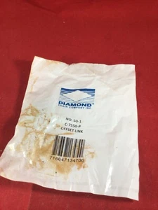 Diamond Chain Company C-7550-P #50 Offset Link New in Sealed Package - Picture 1 of 2