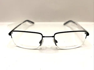 Tura Eyeglasses Titanflex Titanium 820554 70 Designer Demo Lens Blue 54-19-145 - Picture 1 of 6