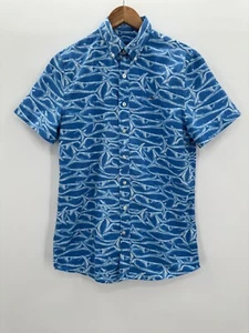Vineyard Vines Youth Boys Brushed Marlin Performance Whale Shirt Size XL (18) - Picture 1 of 7
