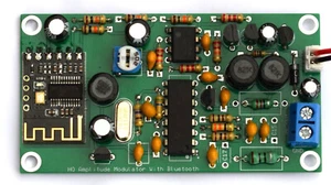 MW 1125 KHz AM Radio Transmitter/Modulator With Bluetooth For Vintage Receivers - Picture 1 of 3