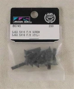 5x16mm Flat Head Screws by Mugen (10pcs.) MUGB0745 - Picture 1 of 1