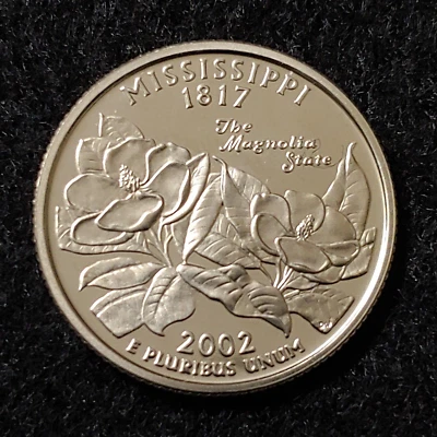 2002-S Mississippi State Clad S Proof Quarter uncirculated - Image 1 of 4