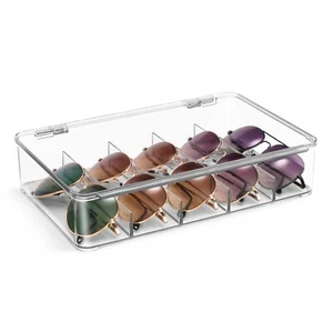 Sorbus Sunglasses Organizer - Stackable Eyeglass Case Storage Organizer Display - Picture 1 of 41