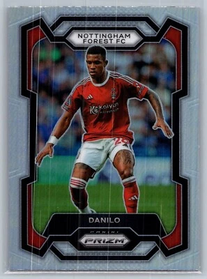 2023-2024 panini prizm premier league soccer danilo silver prizm #240 - Image 1 of 2