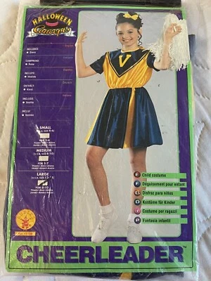 Disfraz infantil vintage de Rubie's Halloween Concepts "Cheerleader" ~ grande (12-14) Foto 1 de 4