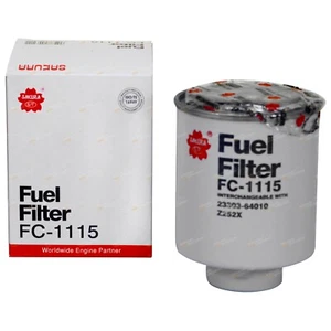 Sakura Fuel Filter for Toyota Hilux Surf LN61 2.4L Diesel 4cyl 2L-T 1985~1989 - Picture 1 of 3