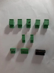 Pharmacia FPLC wire connectors (10 connectors with total of 22 wire connections) - Picture 1 of 2