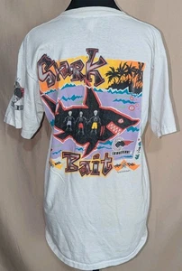 Vintage Shark Bait Promo Art T-Shirt Surfen doppelseitig Erwachsene Large 1987  - Bild 1 von 6