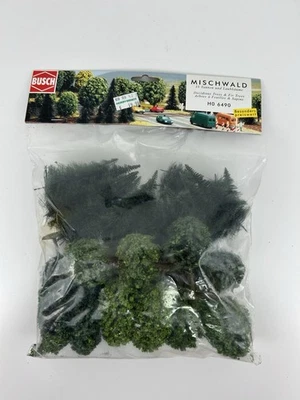 Busch HO/N/O/S Scale Mixed Forest Trees 35-Pack (10 Deciduous/25 Pine) 6490 - Image 1 of 4